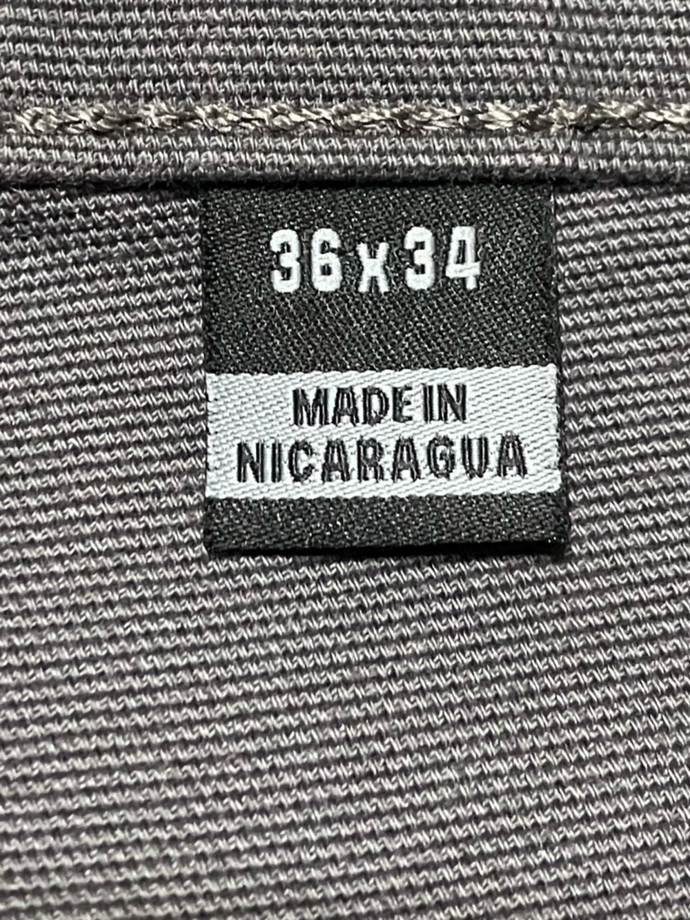 Carhartt Men's Straight Rigby Dungaree in Gray - Picture 5 of 8